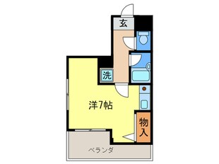 モンターニュ折尾東の物件間取画像